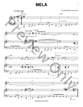 Mela piano sheet music cover